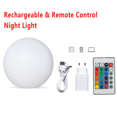 Colorful LED Garden Glowing Ball Lights