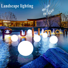 Colorful LED Garden Glowing Ball Lights