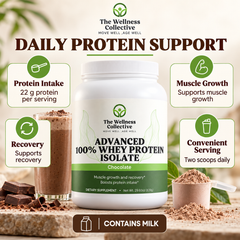Advanced 100% Whey Protein Isolate Chocolate - Daily Protein Support