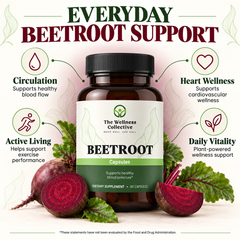 Everyday Beetroot Support - benefits infographic