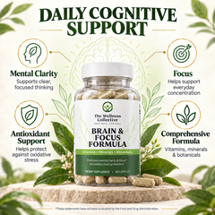 Daily Cognitive Support - benefits infographic