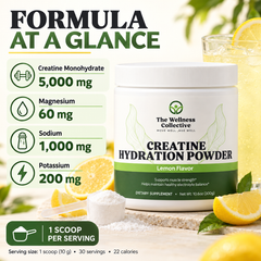 Creatine Hydration Powder - Formula At A Glance