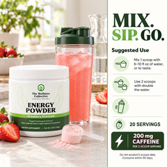 Energy Powder Strawberry Shortcake - Mix. Sip. Go.