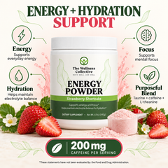 Energy Powder Strawberry Shortcake - Energy + Hydration Support