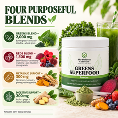 Greens Superfood Powder - Four Purposeful Blends