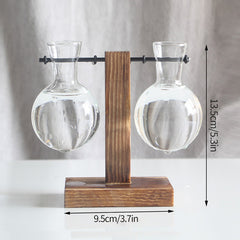 Vintage Glass Hydroponic